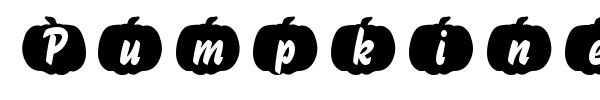 Шрифт Pumpkinese