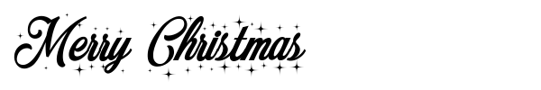 Шрифт Merry Christmas