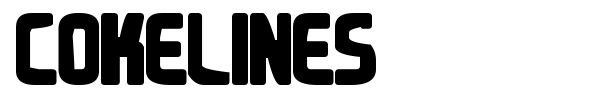 Шрифт Cokelines