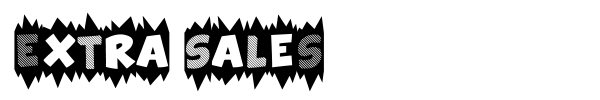 Шрифт Extra Sales