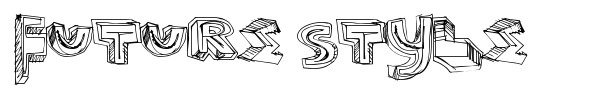 Шрифт Future Style