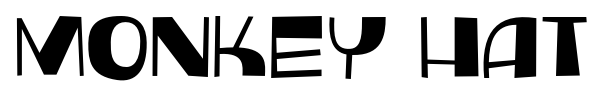 Шрифт Monkey Hat