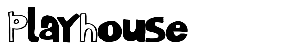 Шрифт PlayHouse