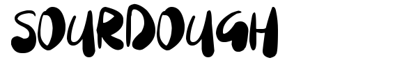 Sourdough font preview