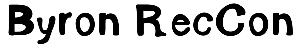 Шрифт Byron RecCon