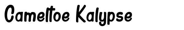 Шрифт Cameltoe Kalypse
