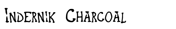 Шрифт Indernik Charcoal