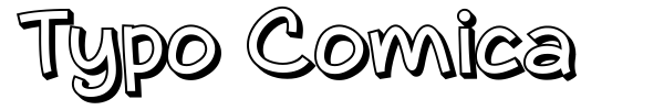 Шрифт Typo Comica