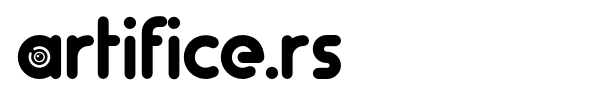 Шрифт Artifice.rs