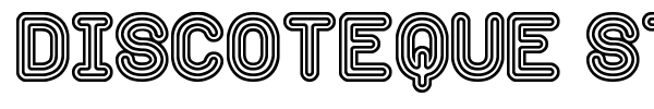 Шрифт Discoteque St