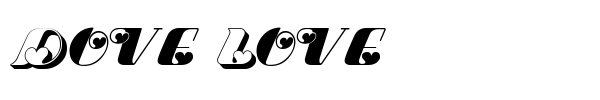Шрифт Dove Love