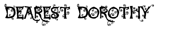 Шрифт Dearest Dorothy