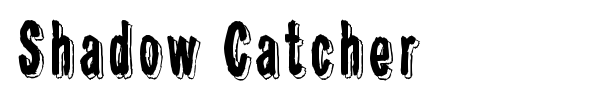 Шрифт Shadow Catcher