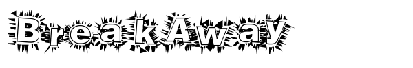 Шрифт BreakAway