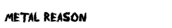 Шрифт Metal Reason