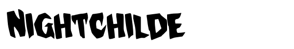 Nightchilde font preview