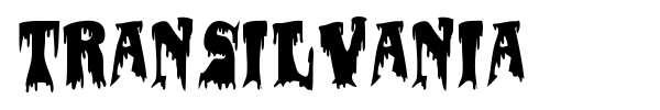 Шрифт Transilvania