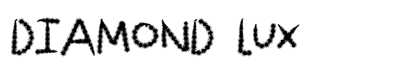 Diamond Lux font preview