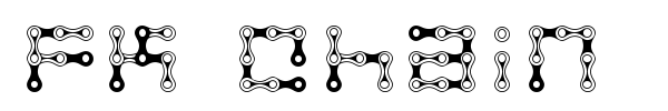 Шрифт FK Chain