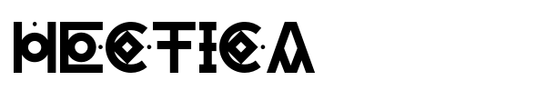 Шрифт Hectica