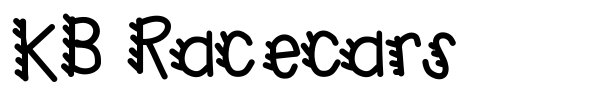Шрифт KB Racecars