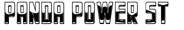 Шрифт Panda Power St