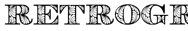 Шрифт Retrograph