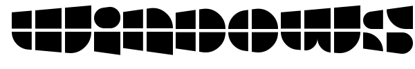 Шрифт Windows Icon Font