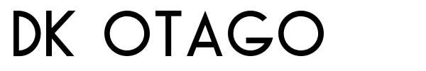 Шрифт DK Otago