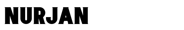 Шрифт Nurjan