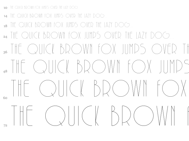 Solar font waterfall