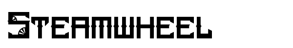 Шрифт Steamwheel