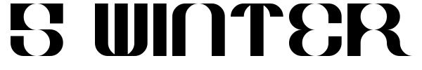 Шрифт 5 Winter Sans