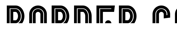 Border Control font preview