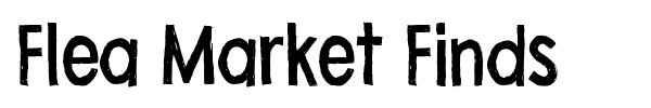 Шрифт Flea Market Finds