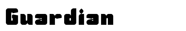 Шрифт Guardian