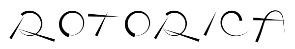 Шрифт Rotorica