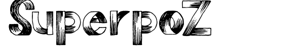 Шрифт SuperpoZ