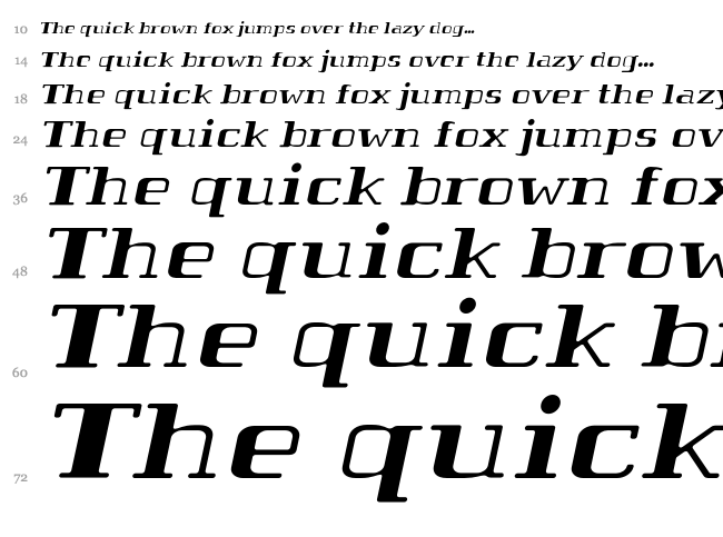 Tabaiba wild FFP font waterfall