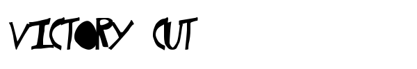 Шрифт Victory Cut
