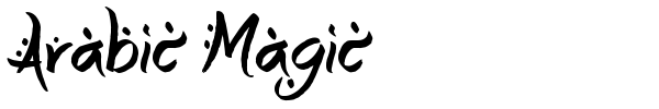 Шрифт Arabic Magic