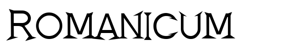 Шрифт Romanicum