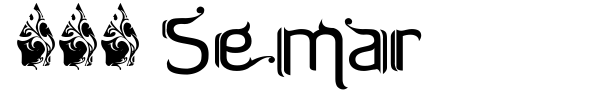 Шрифт FTF Semar