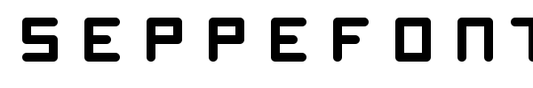 Шрифт SeppeFont