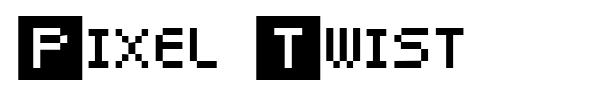 Шрифт Pixel Twist