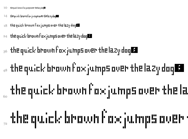Receipt Paper Radiation font waterfall