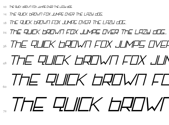Rotterdamz font waterfall