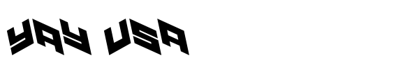Yay Usa font preview