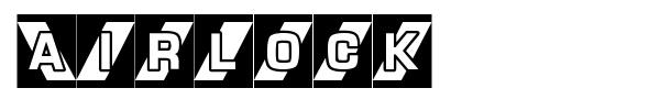 Шрифт Airlock