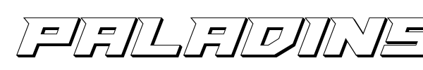 Paladins font preview